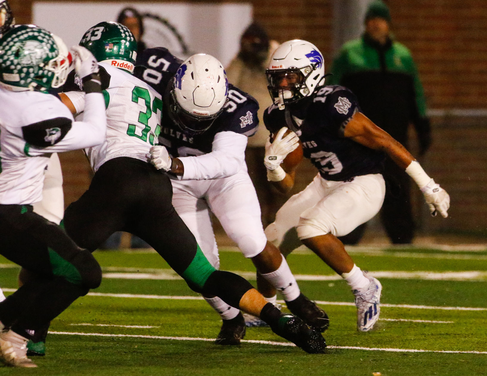 5A football regional final - Michigan City vs. Valparaiso
